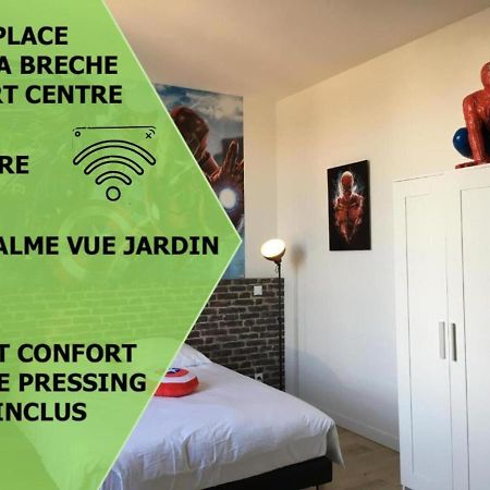 Le Marvel Centre La Breche Wifi Vue Jardin Leilighet Niort Eksteriør bilde